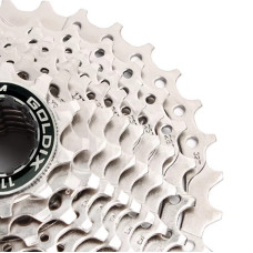 Кассета шоссейная GOLDIX 8 ск. 11-28 зубов, вес 260 гр. 