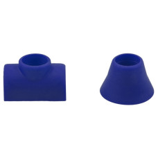 Ниппель 5-519871 для БЕСКАМЕРНЫХ ободов FV/спорт 45мм (2шт на блист.) карбон/пластик, вес 3гр. M-WAV