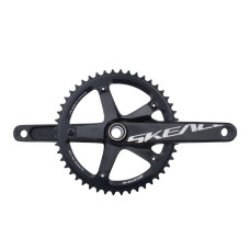 Система шатунов SKEACE 48 зубов, BCD 144, под полую ось, шатуны 165 мм. ЧЕРНЫЕ для трековых велосипе
