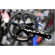 Система шатунов SKEACE 48 зубов, BCD 144, под полую ось, шатуны 165 мм. ЧЕРНЫЕ для трековых велосипе