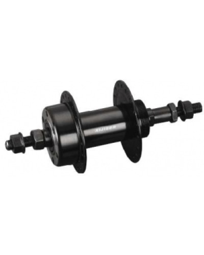 Втулка задняя стальная 3/8"*14G*36H*135*170 на гайках под трещотку, под диск. тормоз, черная