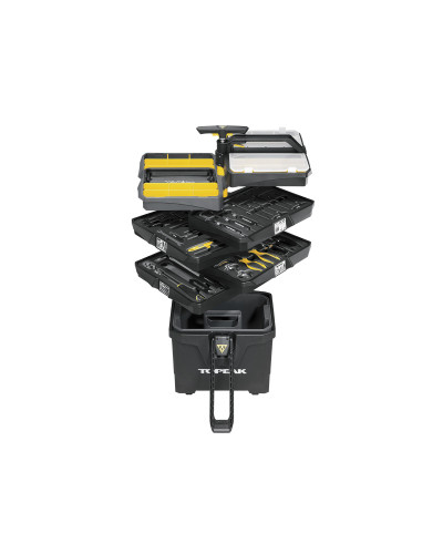 TOPEAK PREPSTATION PRO набор инструментов (55) в пластиковом ящике-органайзере