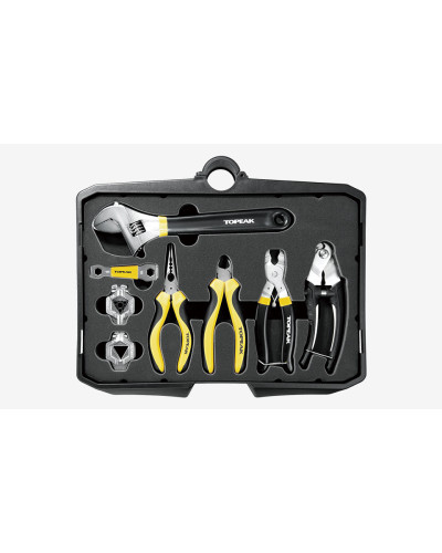 TOPEAK PREPSTATION PRO набор инструментов (55) в пластиковом ящике-органайзере