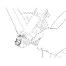 TOPEAK CARTRIDGE BOTTOM BRACKET TOOL съёмник кареточного узла