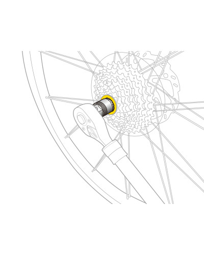 TOPEAK FREEWHEEL REMOVER съемник кассеты