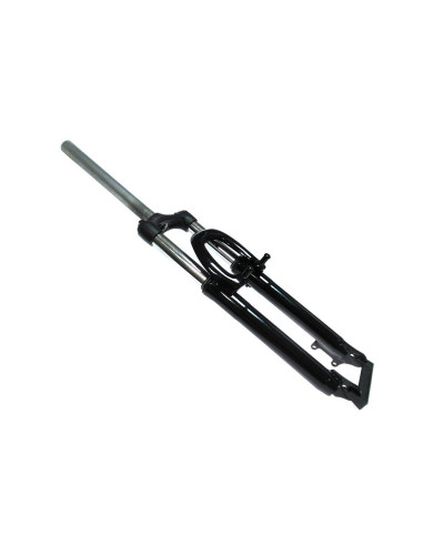 Вилка 27,5" амортизационная PARTNER, 1 1/8" (28,6), Al-корона, безрезьбовая, Disk/V-Brake, ход 120 м