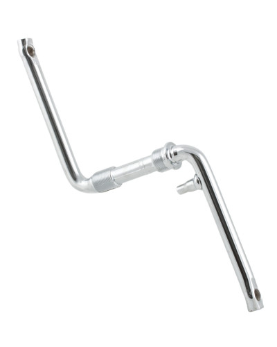 Шатуны 5-359393 BMX 152мм сталь лев. 7/8"х24TPI прав.15/16"х24TPI педал. резьба 1/2" серебр.