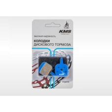 Тормозные колодки KMS для дискового тормоза TEKTRO (Tektro Mechanical calipers), Organic, на блистер