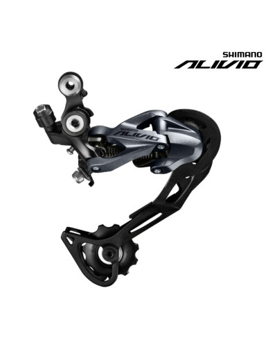 Переключатель задний SHIMANO ALIVIO RD-M4000, 9 скор., крепление (на болт) под петух, Direct mount, 