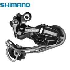 Переключатель задний SHIMANO DEORE RD-M592, 9 скор., крепление (на болт) под петух, SHADOW, SGS (KRD