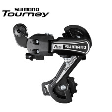 Переключатель задний SHIMANO, Tourney,  RD-TY21B, 6 скор., под петух, GS (черный, ARDTY21BGSDL, (меж