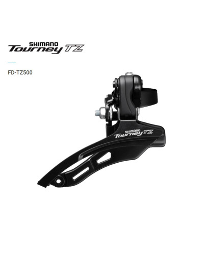 Переключатель передний SHIMANO TZ500 TOURNEY, нижн. тяга, 31,8, 42Т (AFDTZ500DSDM6)