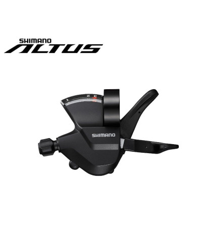 Рукоятка переключения передач левая SHIMANO ALTUS SL-M315, 3 ск. (черный, ASLM315LB)