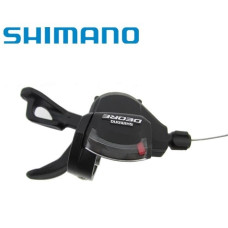 Рукоятка переключения передач левая SHIMANO DEORE SL-M610, 2/3 ск., триггер (черный, CSL300000136)