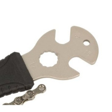 Съемник "хлыст" 6-160515 YC-515 для трещетки/кассеты+ЗАХВАТ д/педалей 2х сторон.  BIKEHAND