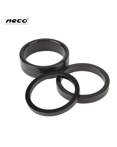 Кольцо проставочное рулевое NECO, 5 мм, Тайвань (черный, NECO AS3605,5мм,black)