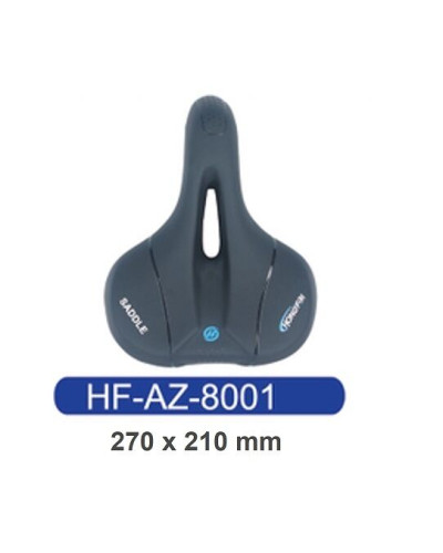 Седло комфорт 270х210 мм, HF-AZ-8001, с замком (NN002704)