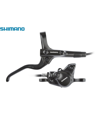 Тормоз задний (комплект) гидравлический BL-MT201(R)/BR-MT201(R), 1400 мм, Acera SHIMANO (черный, AMT