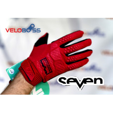 Перчатки Seven Annex красный/черный, р-р L