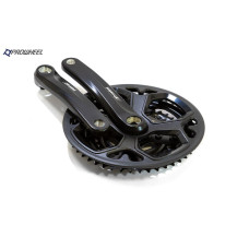 Комплект шатунов (система) PROWHEEL ALU-TY-CM02, SQR, 9/16, 170 мм, 48х38х28T (черный, УТ00019458)