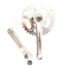 Комплект шатунов (система) RS-101, Prowheel, SQR, сталь, 127 мм, 32T (хром, 1CW110000213)
