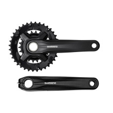 Комплект шатунов (система) SHIMANO FC-MT210 ACERA, 175 мм, HLT, 36х22T (черный, AFCMT210EB62L)