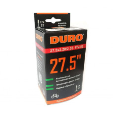 Камера 27,5x2,20/2,35 бутил, Presta F/V-52мм DURO (DHB01046)