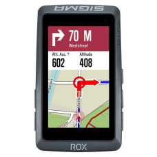 Велокомп. 4-001040 ROX 12.1 EVO Basic Set - GPS навигатор, цветной дисплей, темно-серый SIGMA