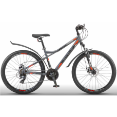 Велосипед STELS Navigator-510 MD 26"   16" Антрацитовый/красный V010