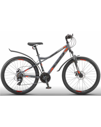 Велосипед STELS Navigator-510 MD 26"   16" Антрацитовый/красный V010