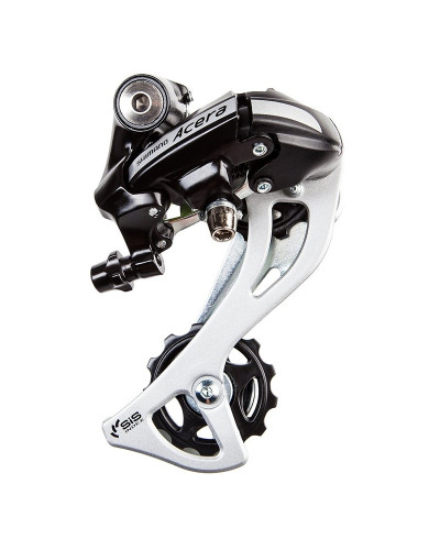 Переключатель задний SHIMANO ACERA, RD-M360-L, 7/8 ск., крепление (на болт) под петух, 11-34 (черный