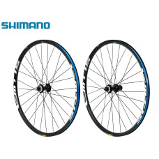 Комплект колес 29" SHIMANO MT15, диск (Сenter Lock), кассета 8/9/10 ск., 9 мм (QR), 622х19C, черный 