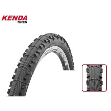 Покрышка 26x2,0 KENDA K-878, 22 TPI (черный, УТ00001502)