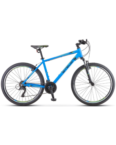 Велосипед STELS Navigator-590 V 26"  20" Синий/салатовый К010