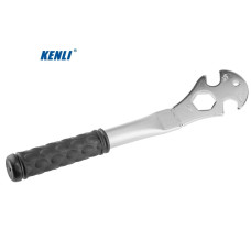 Ключ велосипедный, KENLI, KL-9730G, ключ педальный на 15 мм, 9/16", 24 мм (KL-9730G)