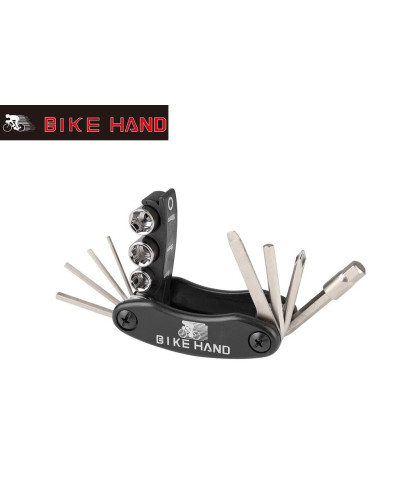 Набор инструментов Bike Hand YC-279-DN, шестигранники, 13 предметов, складной (УТ00019358)