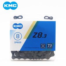 Цепь KMC - Z8.3 1/2"x3/32", 114 звеньев, серебристо-серая