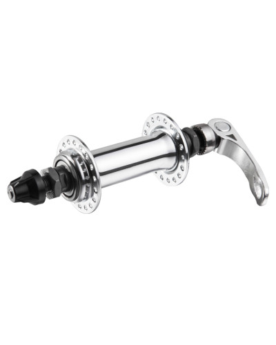 Втулка MTB,36H, передняя стальная 3/8x14Gx100x108 с эксцентриком серебристая