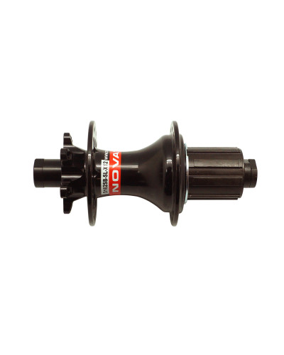 Втулка задняя NOVATEC D162SB-SL-X12-11S, под диск, 32H, стальной барабан под SHIMANO 9.10.11S, 2 про
