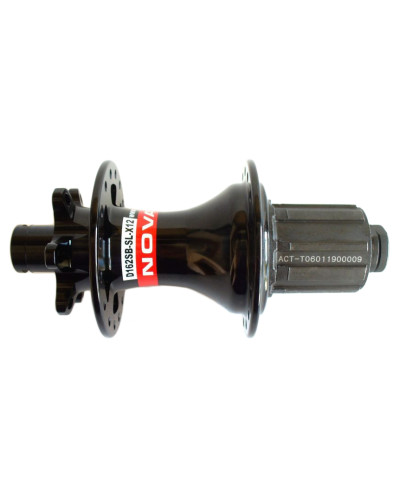 Втулка задняя NOVATEC D162SB-SL-X12-11S, под диск, 36H, стальной барабан под SHIMANO 9.10.11S, 2 про