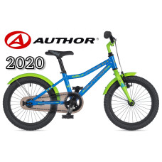 Велосипед author Stylo 16" 2020 cиний/салатовый