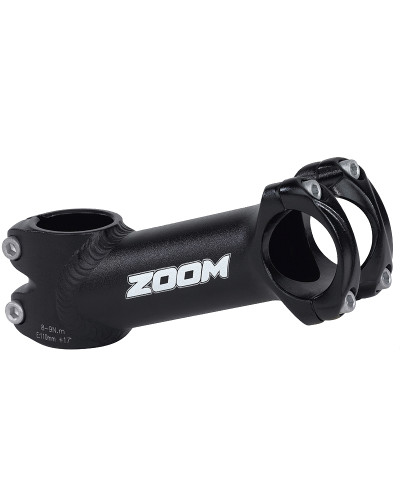 ZOOM Вынос руля TDS-AD368A-8, МТВ, 1-1/8" х 105мм х 25,4мм х 10°, высота 45мм, матов.чёрный