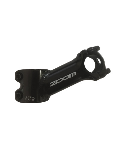 ZOOM Вынос руля TDS-AD368A-8, МТВ, 1-1/8" х 90мм х 25,4мм х 25°, высота 45мм, чёрный