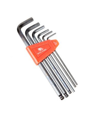 Набор шестигранников YC-613 Bike Hand 2/2,5/3/4/5/6 мм в клипсе