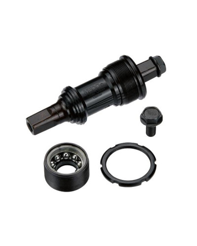 NECO Каретка B906 под квадрат, BSA 1.37" х 24T, R/L. 68/116мм. Ось 10В21, стальные чашки, пластиковы