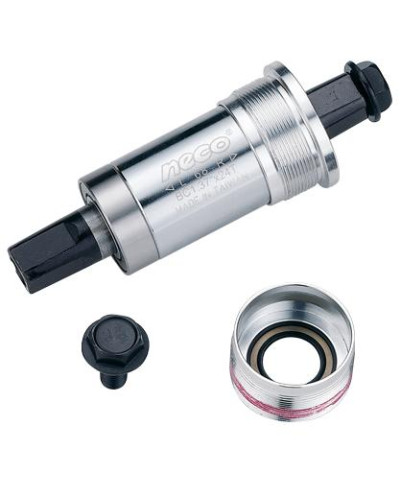 NECO Каретка B920AL под квадрат, BSA 1.37”x24T, R/L. 68/115мм. Ось 10В21, алюминиевые чашки, стально