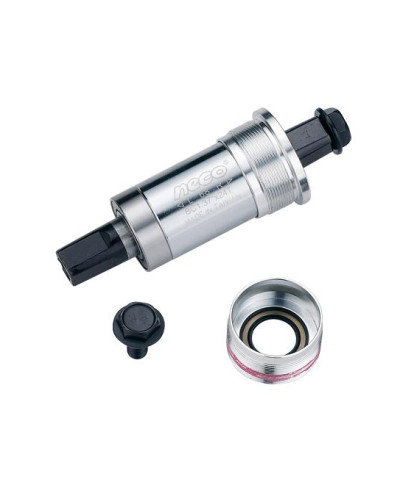 NECO Каретка B920AL под квадрат, BSA 1.37”x24T, R/L. 73MM/122,5мм. Ось 10В21, алюминиевые чашки, ста