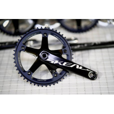 Система шатунов SKEACE 48 зубов, BCD 144, под квадрат,шатуны 165 мм. ЧЕРНЫЕ для трековых велосипедов