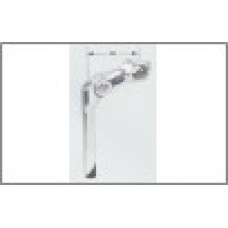 Вынос руля  KWG-8-07-1 для резьб. рул. колонки 1-1/8", 25,4мм, алюм/регул/серебр.