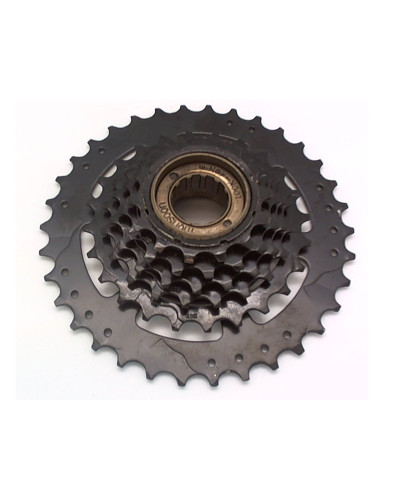 MONSOON Трещотка FW6434BA 6 скоростей дискретная 14-16-18-21-24-34T, чёрная